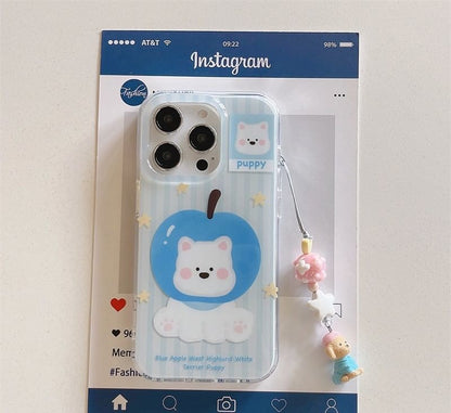 Case / Charm Set Dog Phone