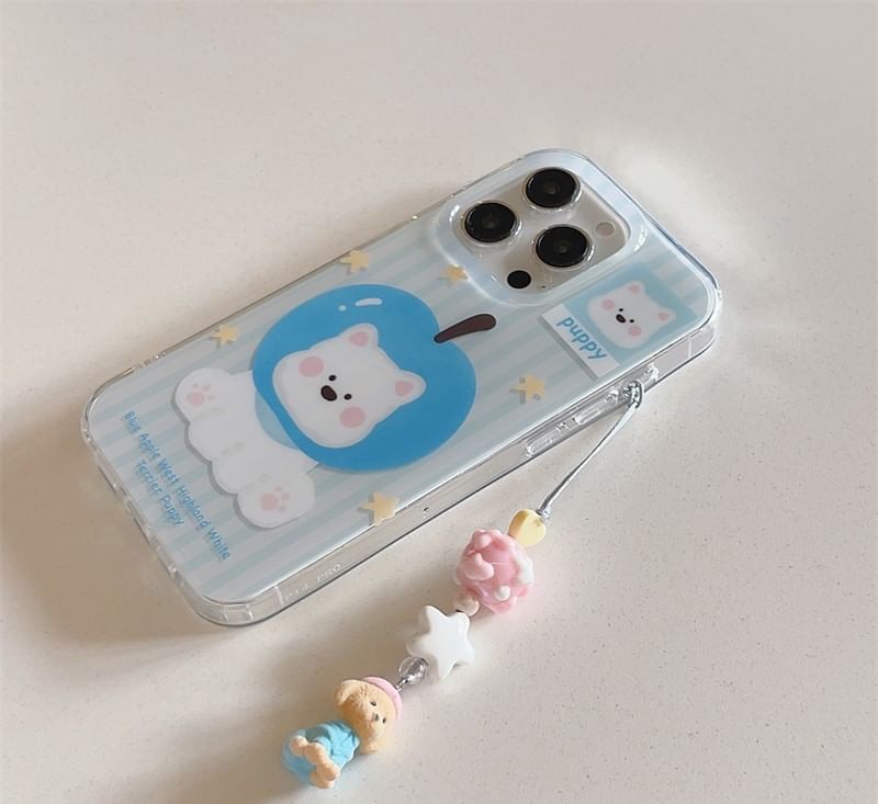 Case / Charm Set Dog Phone