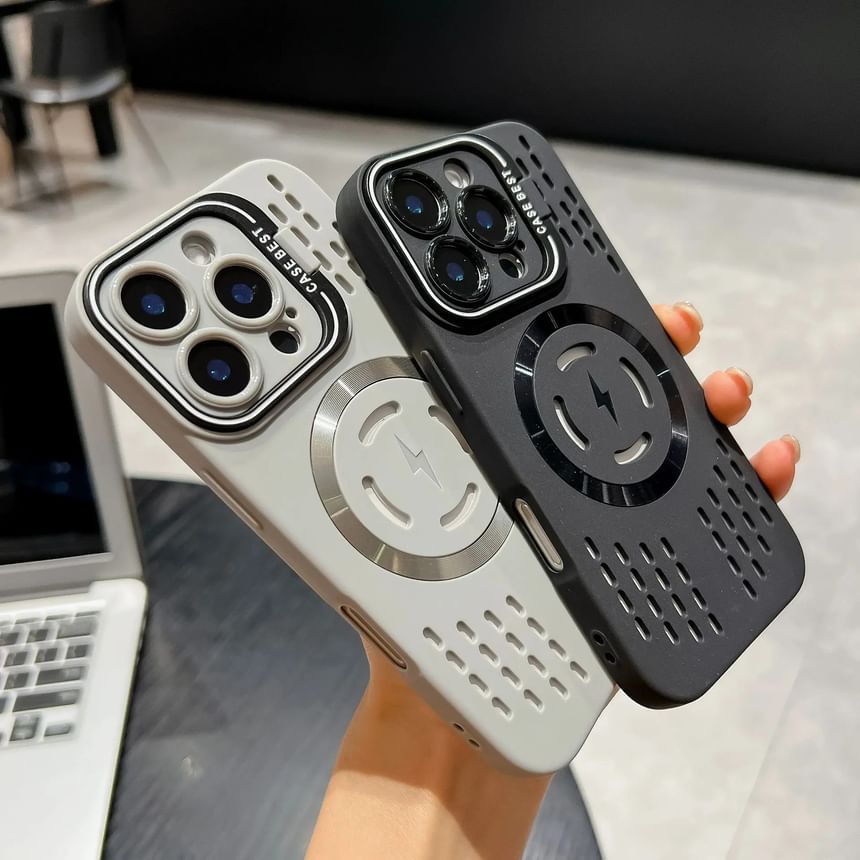 Perforated (Compatible MagSafe) with Case Magnetic iPhone