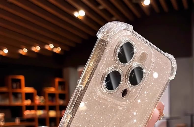 Glitter iPhone Case Transparent