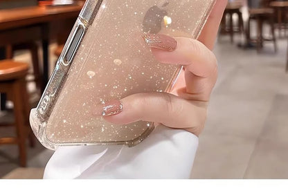 Glitter iPhone Case Transparent