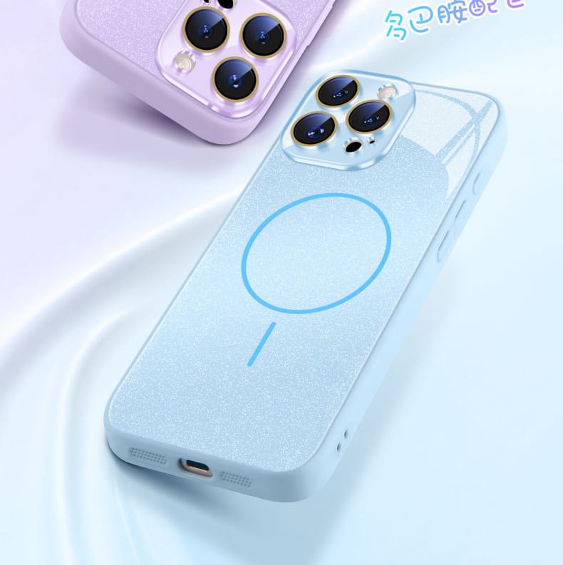 Glitter Case with iPhone MagSafe) Magnetic (Compatible