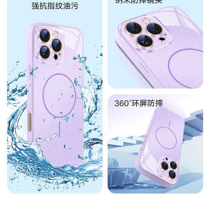 Glitter Case with iPhone MagSafe) Magnetic (Compatible