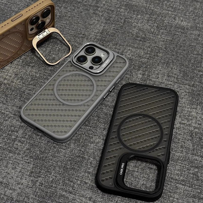 MagSafe) with Case Perforated iPhone (Compatible Magnetic