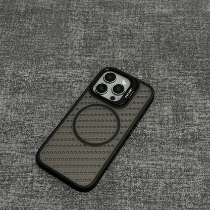 MagSafe) with Case Perforated iPhone (Compatible Magnetic