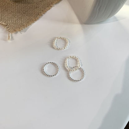 Ring Pearl Beaded Natural