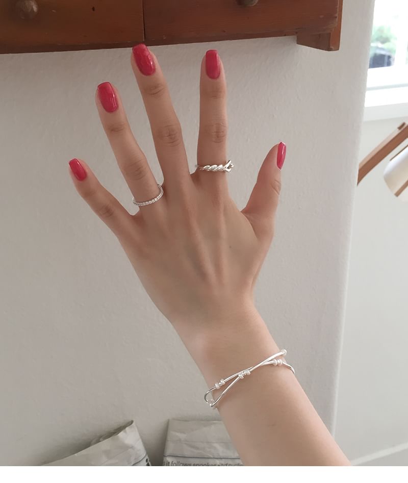 Bracelet Sterling 925 Silver Natural Pearl