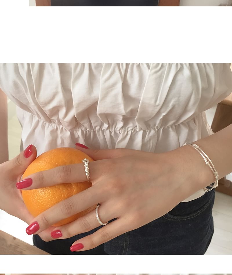 Bracelet Sterling 925 Silver Natural Pearl