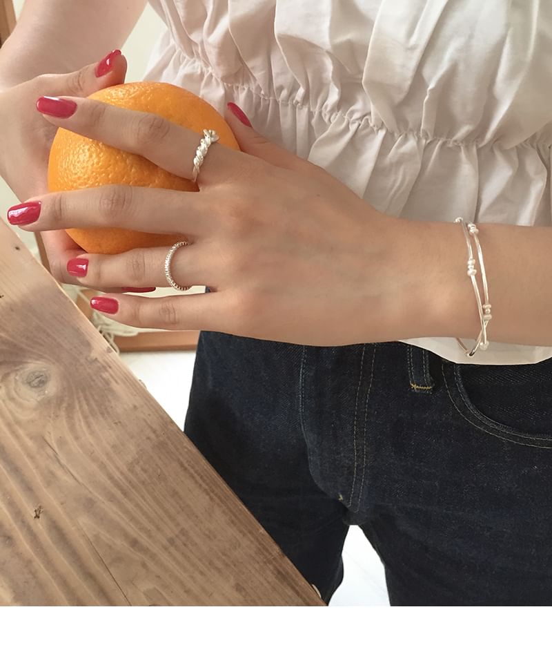 Bracelet Sterling 925 Silver Natural Pearl