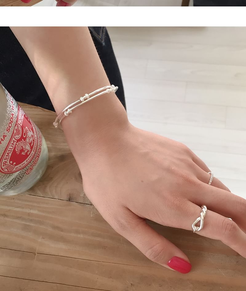 Bracelet Sterling 925 Silver Natural Pearl