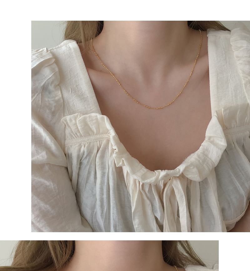 Dainty Sterling Necklace 925 Silver