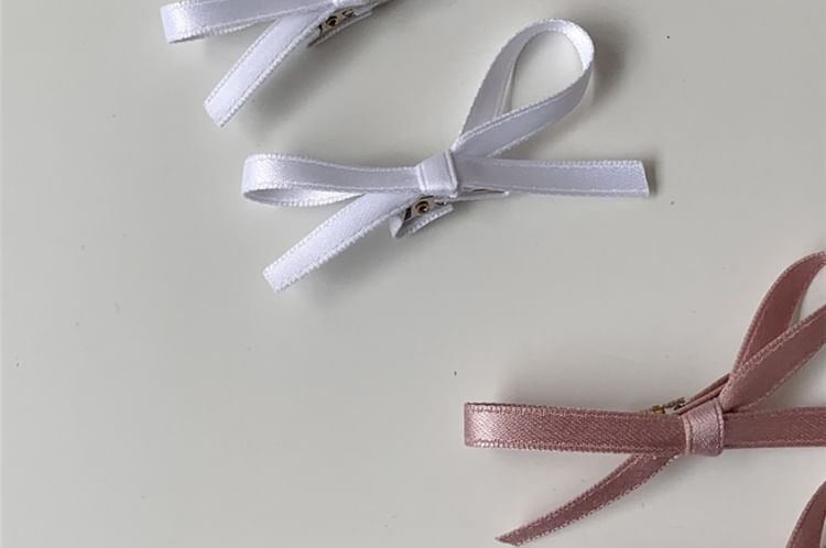 Hair Clip 3: Bow Plain of Set