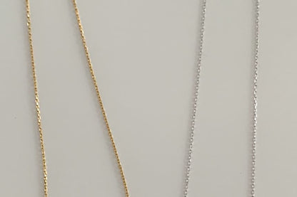 Bow 925 Beaded Silver Necklace Sterling