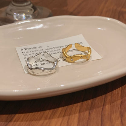 Open Rhinestone / Set Ring