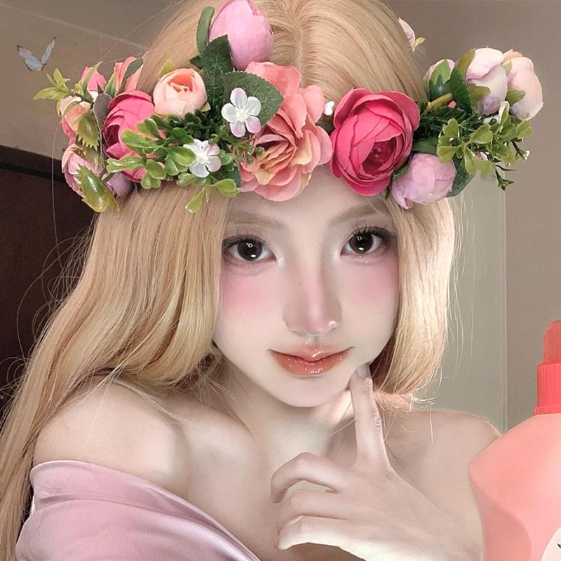 Headpiece Wreath Floral