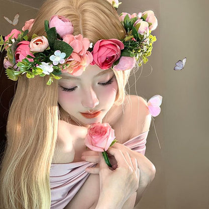 Headpiece Wreath Floral