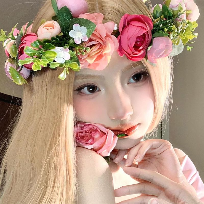 Headpiece Wreath Floral