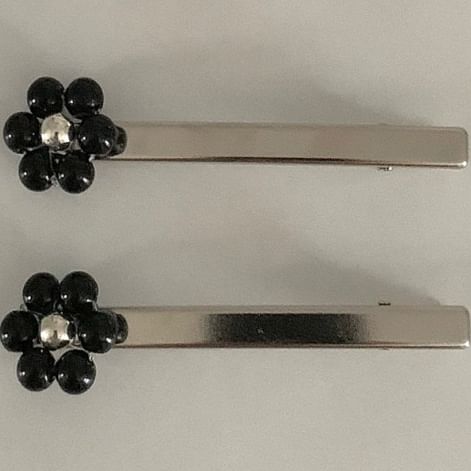 Set Beaded Flower Hair 2: Clip of