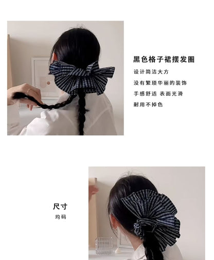 Striped Scrunchie Ruffle