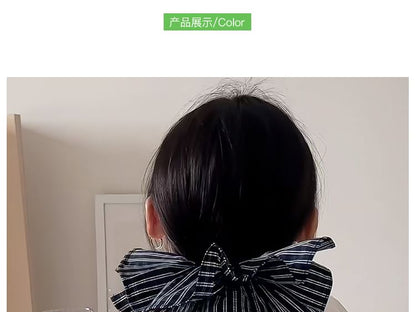 Striped Scrunchie Ruffle