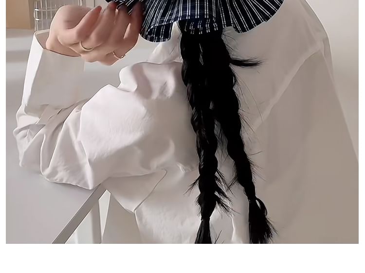 Striped Scrunchie Ruffle