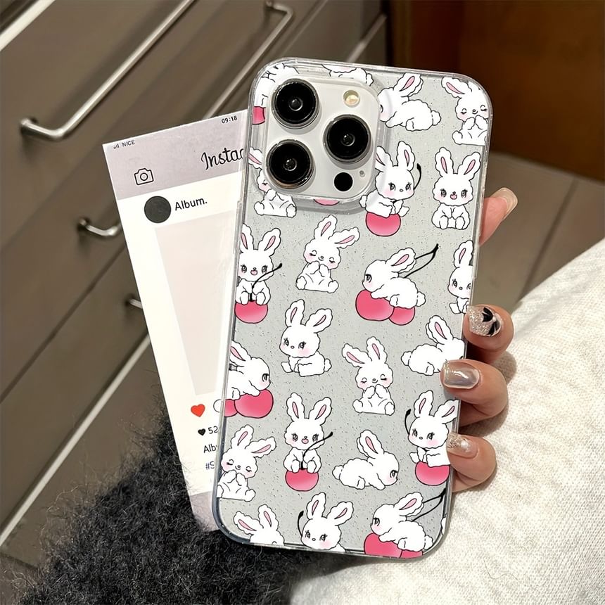 Phone Rabbit Case Print