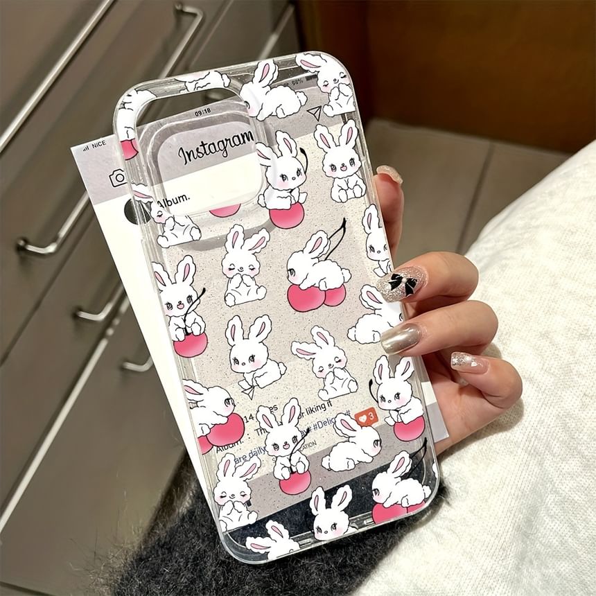 Phone Rabbit Case Print