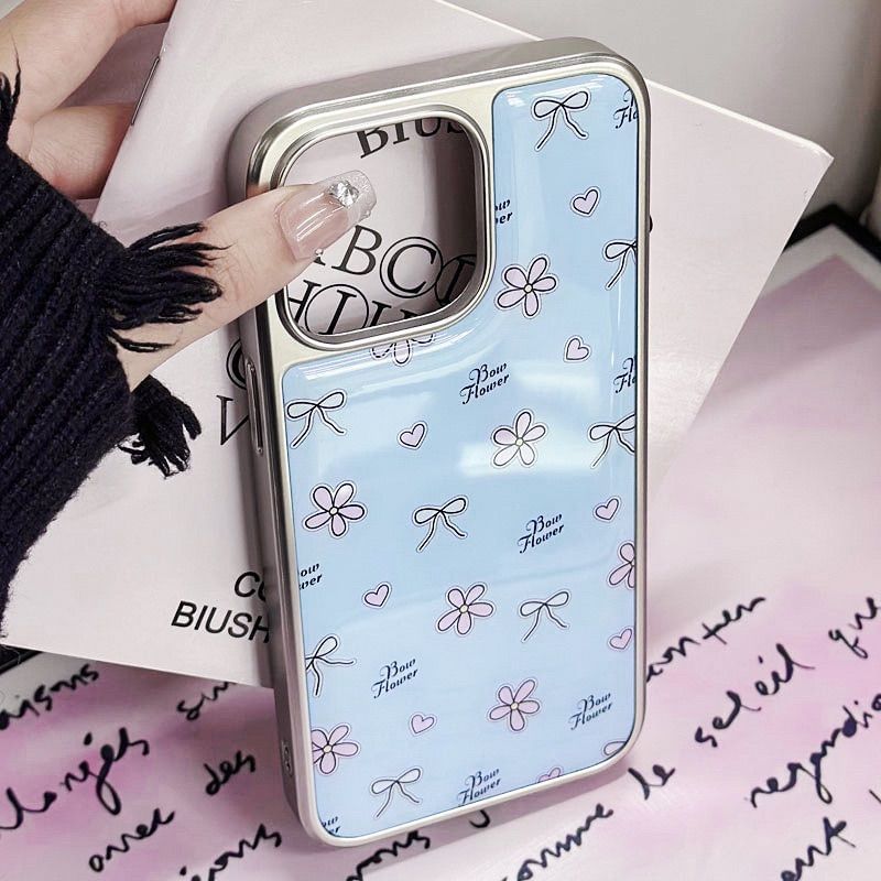 Case Phone Ribbon Print