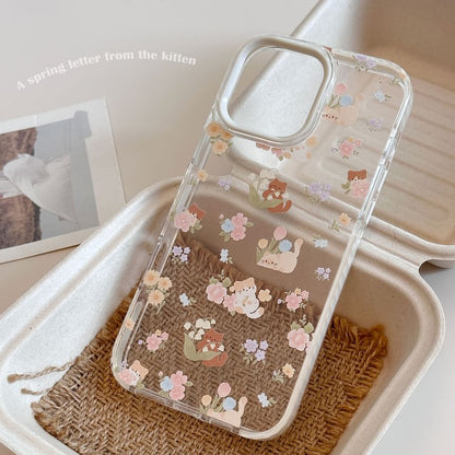 Phone Cat Print Case