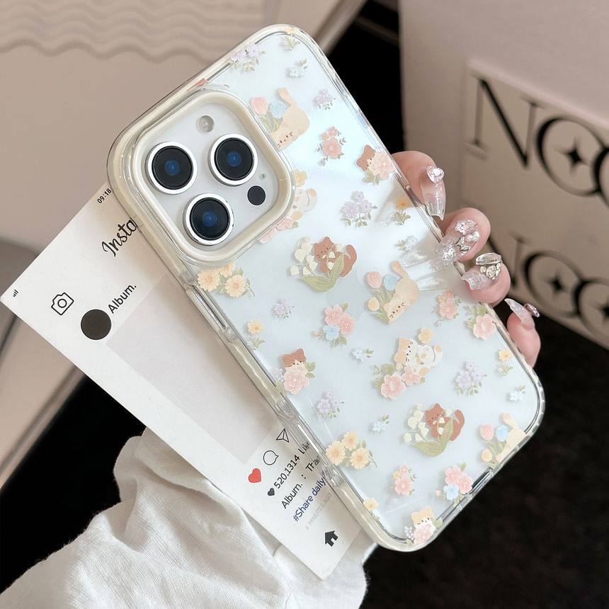 Phone Cat Print Case