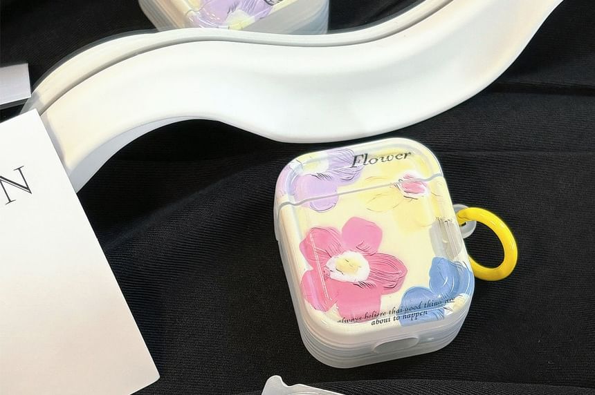 Earphone AirPods Case / Skin Pro Print Floral