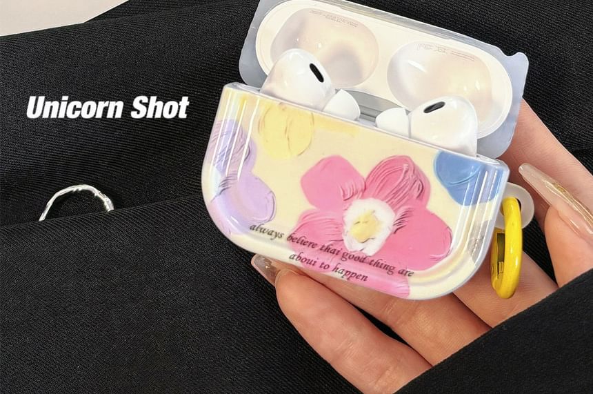 Earphone AirPods Case / Skin Pro Print Floral