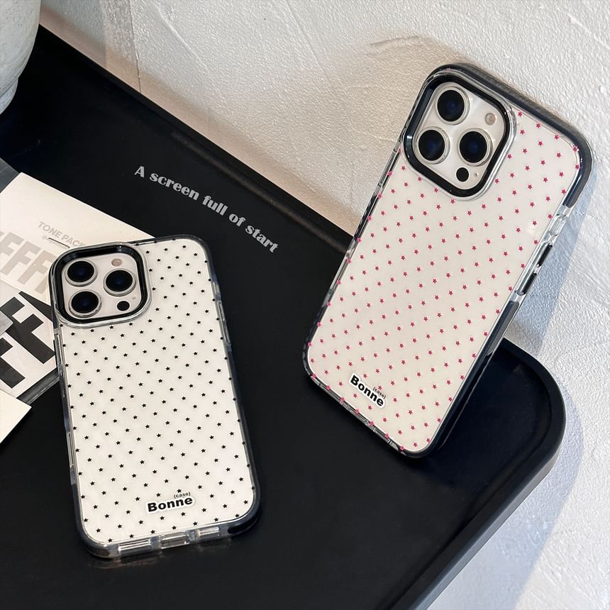 Phone Dotted Case Print