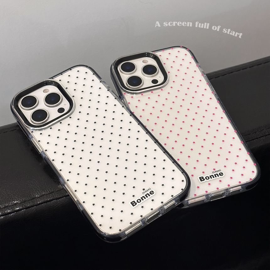 Phone Dotted Case Print