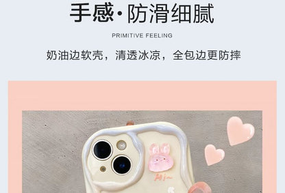 Strap Phone Set / Case Cartoon 3D