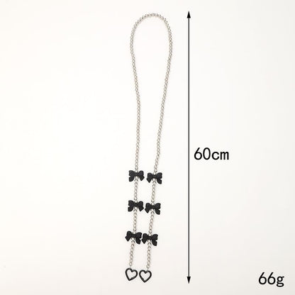Bow Bead Phone Lanyard