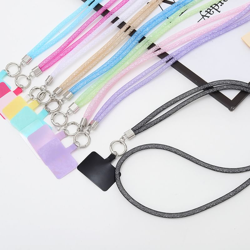Pad Lanyard Phone Glitter with