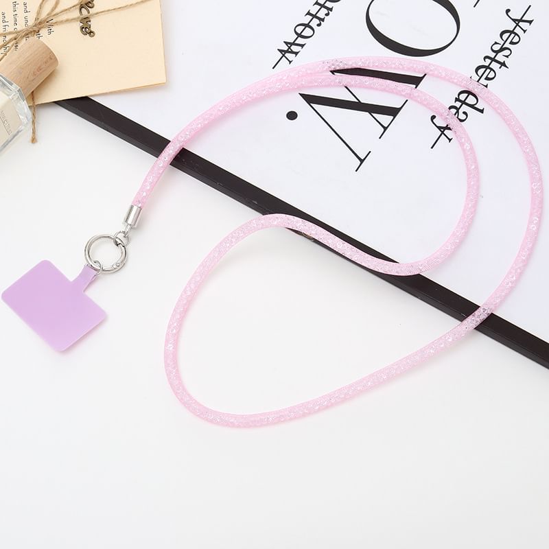 Pad Lanyard Phone Glitter with
