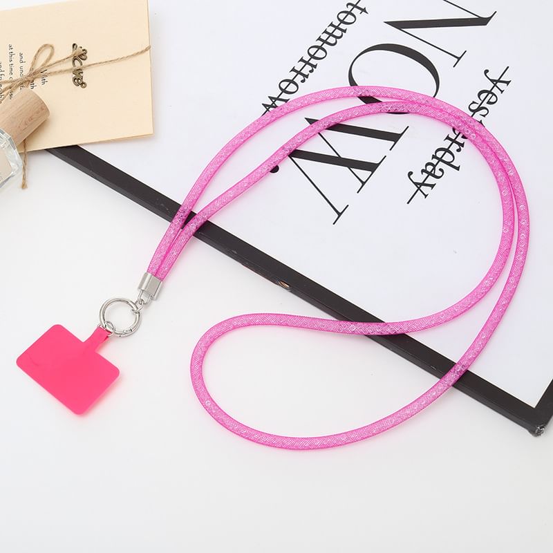 Pad Lanyard Phone Glitter with