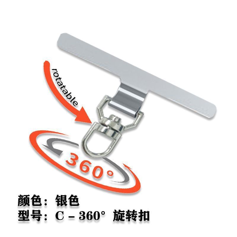 Pad Phone / Rotatable Stainless Designs) Lanyard Steel (Various