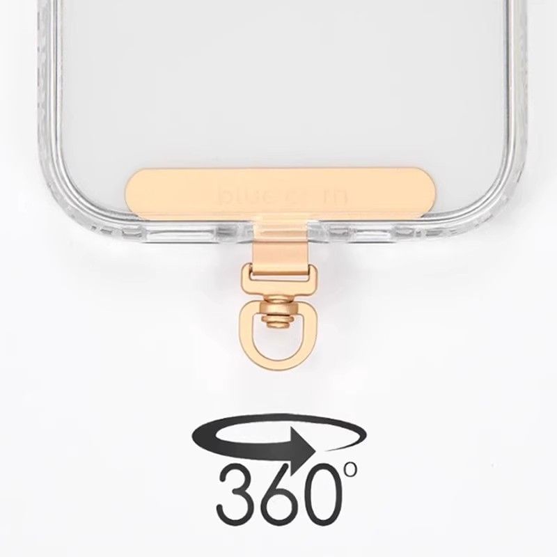 Pad Phone / Rotatable Stainless Designs) Lanyard Steel (Various