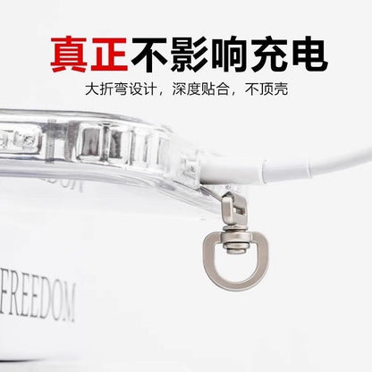 Pad Phone / Rotatable Stainless Designs) Lanyard Steel (Various