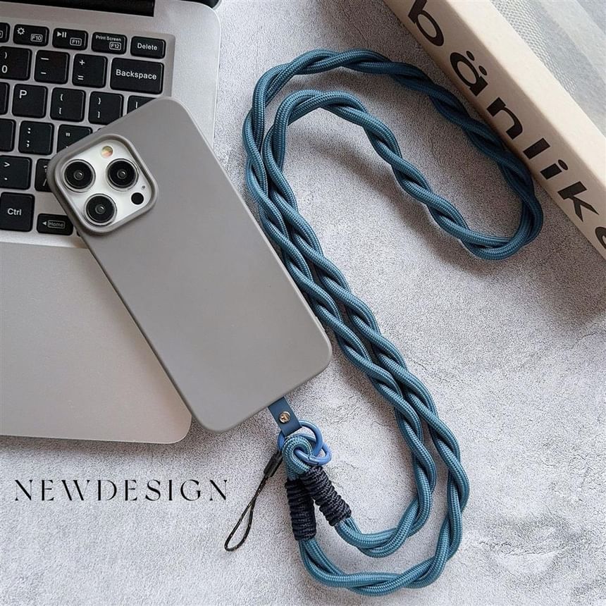 Helical Lanyard Phone Pad Strap with