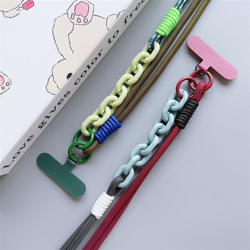 Pad Lanyard with Phone Two-Tone