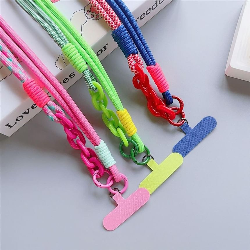 Pad Lanyard with Phone Two-Tone