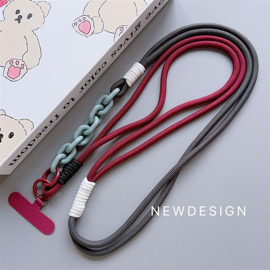 Pad Lanyard with Phone Two-Tone