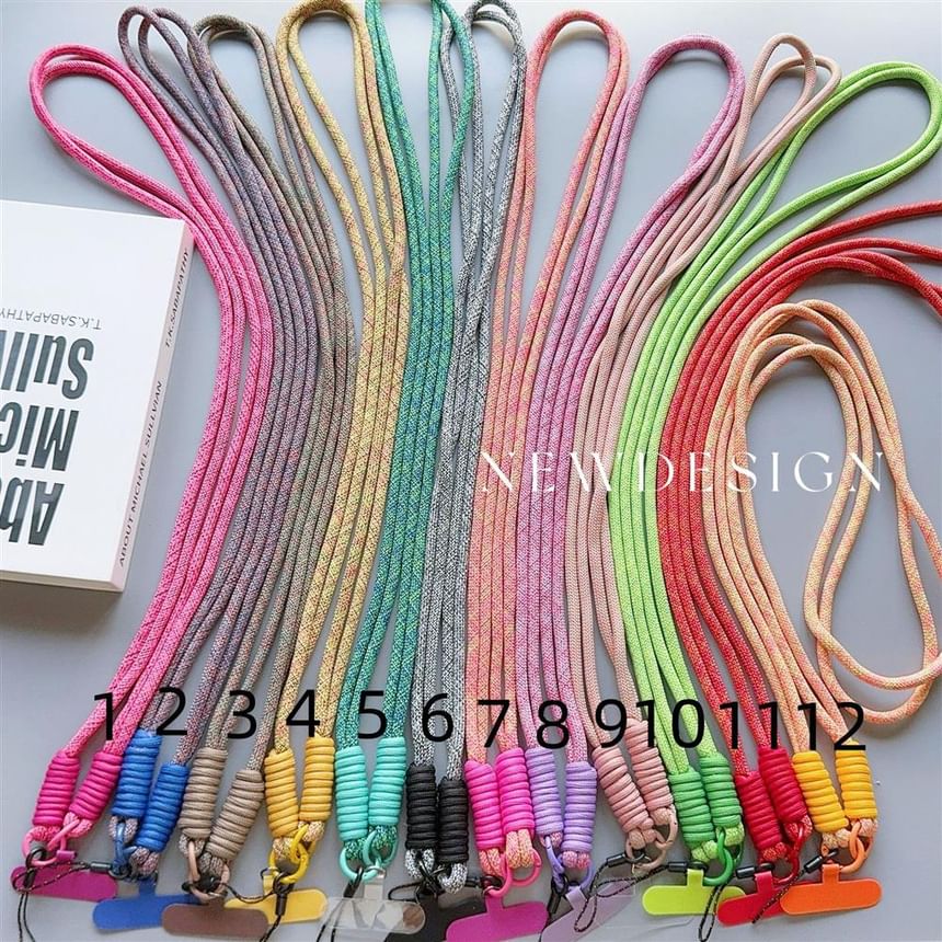 Strap Phone Pad Lanyard with Plain