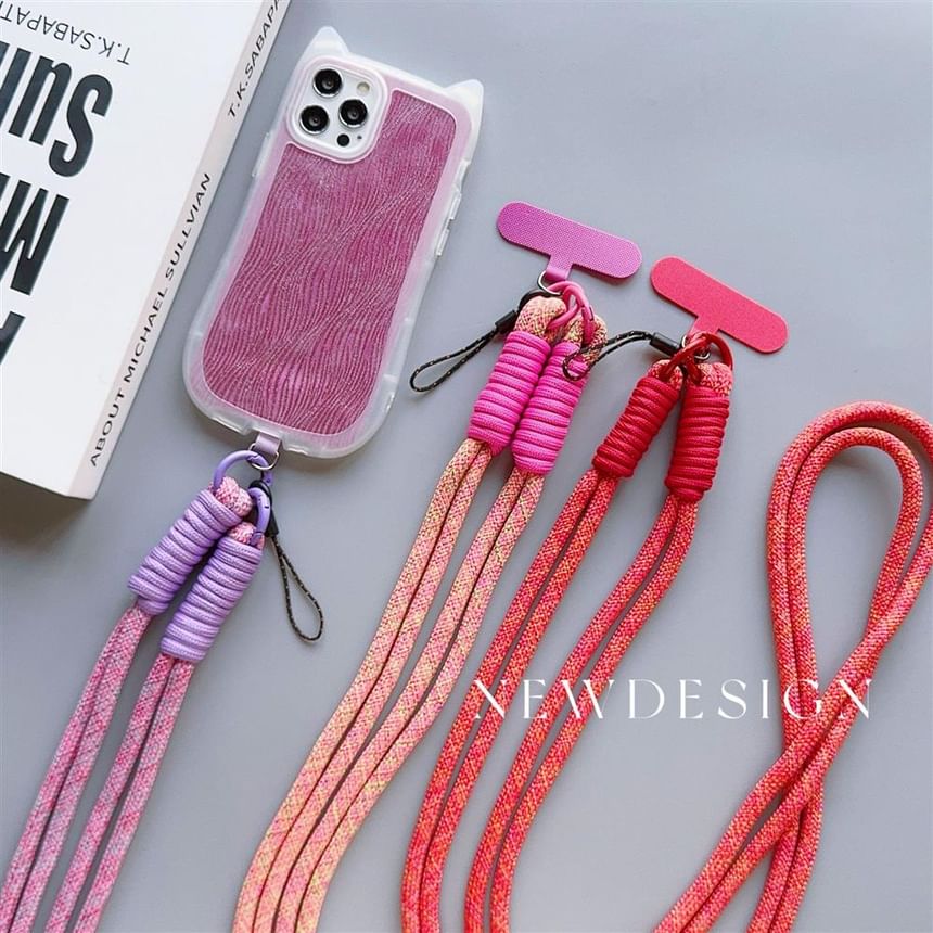 Strap Phone Pad Lanyard with Plain