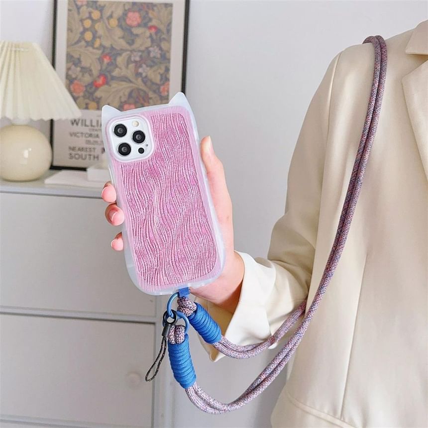 Strap Phone Pad Lanyard with Plain