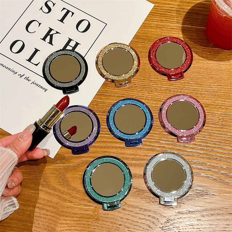 Mirror Glitter Stand Phone Magnetic with